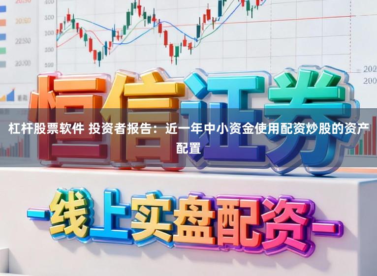 杠杆股票软件 投资者报告：近一年中小资金使用配资炒股的资产配置